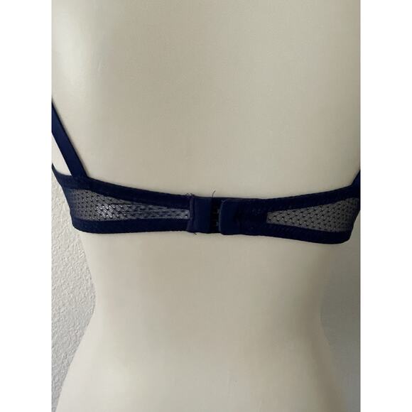 Adore Me Bra Push Up Embroidered Print Intimates Lingerie - Picture 9 of 12